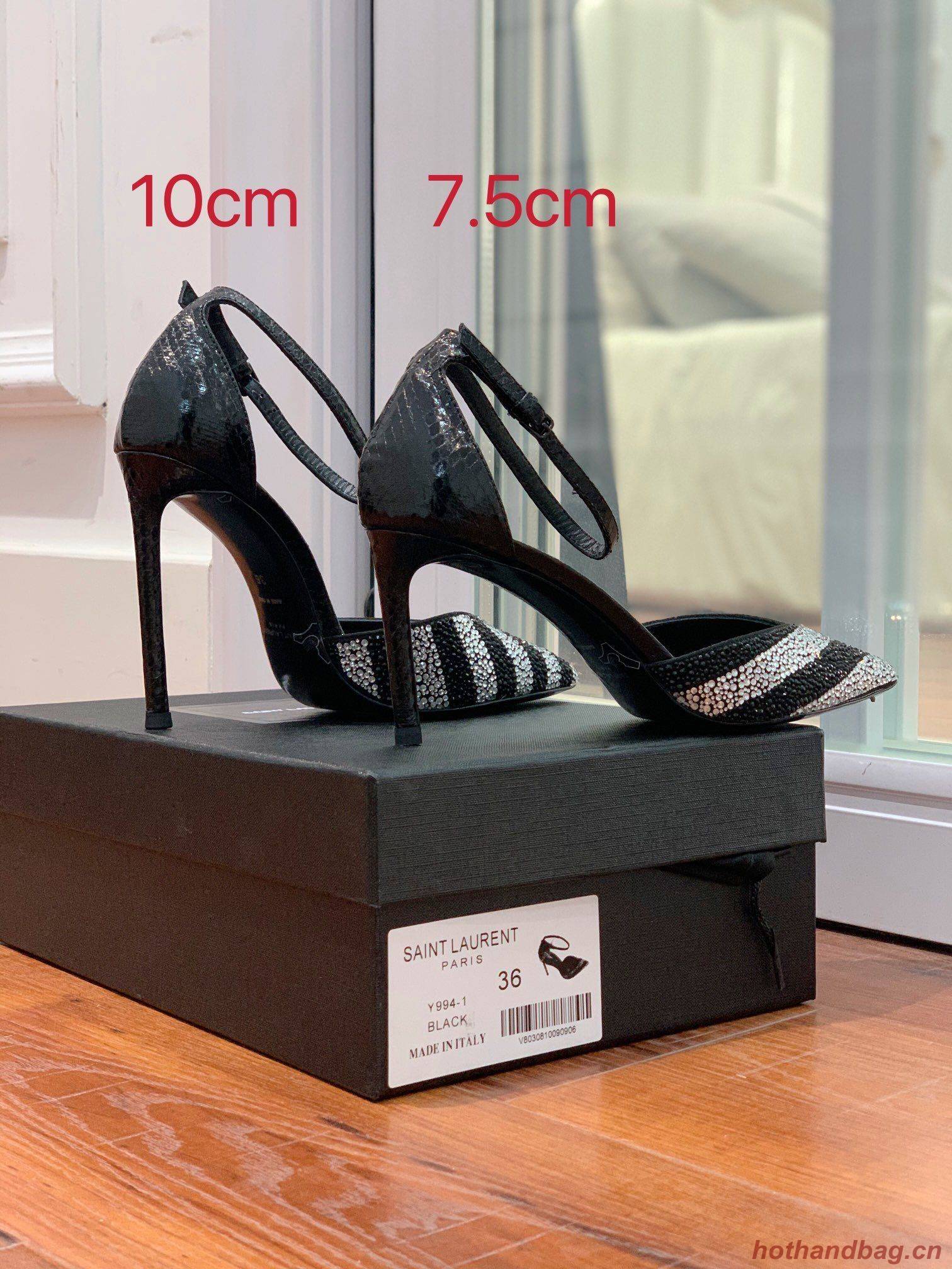 Yves saint Laurent shoes YSLX00002 Heel 7.5CM/10CM Yves saint Laurent shoes YSLX00002 Heel 7.5CM/10CM